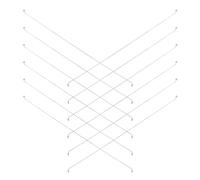 12 Fils Inox de 14 Cm pour Trancheuse à Fromage Fine, Coupe fromage à Fil Multi usage pour, Jambon et Beurre, Accessoires la Cuisine Pratique pour Découpe Précise