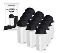 12 filtres à eau Wessper AquaClassic Sport pour carafe filtrante BRITA avec systèmClassic Aqua Optima WESSPER AquaClassic AQUAPHOR