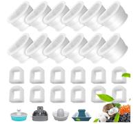 12 filtres charbon + 12 mousse compatibles PetSafe Drinkwell Avalon/Pagode/etc. Label