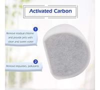 12 Filtres de Fontaine d'eau de Chat Compatibles avec Drinkwell Avalon et Pagoda, Filtre de Remplacement pour Les Chats, Garder l'eau Fraîche et Propre, élimination du Carbone activé, Améliorer Le