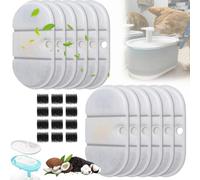 12 filtres pour fontaine à chat, compatibles avec PETLIBRO PLWF002 Capsule