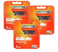 12 Gillette Fusion 5 Lames de Rasoir Avec Präzisions-trimmer pour Exact