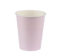12 Gobelets en carton 20cl Vieux Rose