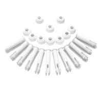 12 goupilles de piscine en plastique et 12 joints en caoutchouc, pour piscines rondes à cadre métallique Intex de 13 à 24 pieds et piscines rectangulaires à cadre métallique, Intex 28270-28273 (5,5 cm