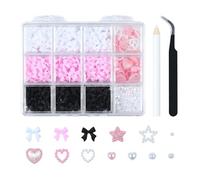 12 Grids Nails Art Charm Collection Pour Les Ongles Uniques Designs Nails Fashion Accessoires Pour Maison Le Professionnel Utilisez Les Ongles Pour Les Fêtes