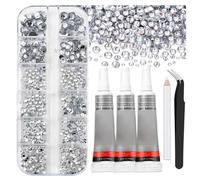 12 grilles mélangent des pour Nail Art avec des bijoux en résine à haute réfraction pour les décorations de formes mixtes du bout des doigts dégradés