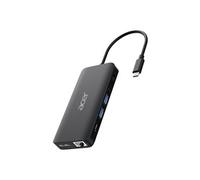 Acer Dongle USB Type-C 12-en-1 avec câble USB 3.2 Gen 1 (3.1 Gen 1) Noir