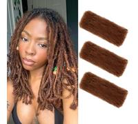 12 Inch Afro Kinky Curly Braiding Hair Bulk for Dreadlock Extensions 3 Packs Black Marley Twist Hairs Bulk for Mini Twist Repair Locs Spring Afro Twists Hair Bulks, 30g /Pack (30#, 12inch)