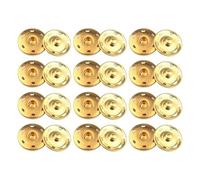 12 Jeux de Boutons-Pression 25mm Renforcés, Boutons-Pression Métalliques à Coudre à Fixation Sûre pour Vêtements, Artisanat DIY et Textiles Maison