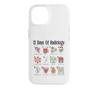 12 Jours de radiologie de Noël imagerie médicale Coque pour iPhone 14
