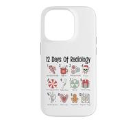 12 Jours de radiologie de Noël imagerie médicale Coque pour iPhone 14 Pro