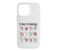12 Jours de radiologie de Noël imagerie médicale Coque pour iPhone 14 Pro Max