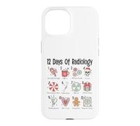 12 Jours de radiologie de Noël imagerie médicale Coque pour iPhone 15