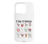12 Jours de radiologie de Noël imagerie médicale Coque pour iPhone 15 Pro Max