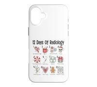 12 Jours de radiologie de Noël imagerie médicale Coque pour iPhone 16 Plus