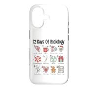 12 Jours de radiologie de Noël imagerie médicale Coque pour iPhone 17