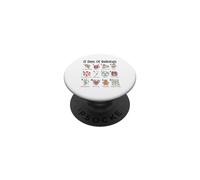12 Jours de radiologie de Noël imagerie médicale PopSockets PopGrip Adhésif