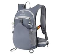12 l Cyclisme Imperméable Ultra léger Sports de plein air Pliable Sac à dos d'escalade Sac à dos de vélo pour la randonnée Enfants Sacs à dos Filles 1, gris, taille unique