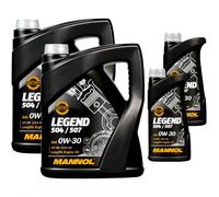12 L MANNOL Legend 504/507 0W-30 huile moteur pour Acea C3 MB 229.51 BMW