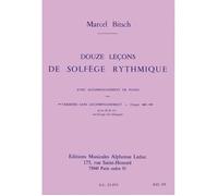 12 Lecons De Solfege Rythmique Vol B 7 Cles Mel / Recueil