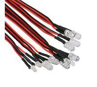 12 Led Kit D& 39;Éclairage Simulation De Frein De Direction Flash Lumière Pour 1/10 Yokomo Tamiya Hsp Hpi Rc Car-Générique