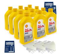 12 Litre Original Shell Helix HX6 10W40 Huile 550039794 MB 229.3 RN0700 Kit