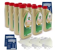 12 Litres Original Castrol EDGE M BMW LL04 5W-30 P01FEDC-00 4008177183652 Set