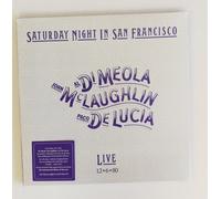 12 " LP Lucia Di Meola Mclaughlin Saturday Night San Francisco Clear Vinyle