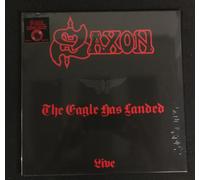 12" LP Rouge Noir Vinyle Saxon The Eagle Has Landed Live Édition Limitée - FN21