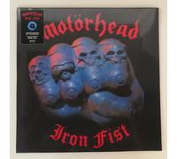 12" LP Vinyle MOTÖRHEAD Iron Fist Édition Limitée Noir Bleu Tourbillon - LN92