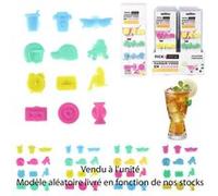 BG Set 12 Marque Verre en Silicone Ventouse Colores Fete Soiree