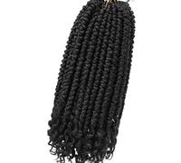 12 Mèches De La Pièce Cheveux Dreadlock Tressé Accessoires Tresses Accessoires Pour Les Femmes Coiffures Africaines Crochet