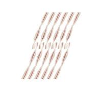 12 mèches de rechange pour lampe-tempête à pétrole - 120 x 8,4 x 1,6 mm