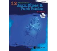 12 Medium Easy Jazz Etudes E Flat (+CD) --- Jazz Band : Instrument Mib - Mintzer, Bob --- Alfred Publishing