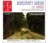 12 Melodies pour Tenor et Piano
