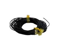 12 metres de Fil Nylon Semi Elastique Noir 0,8mm - Creation Perles