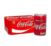 12 mini boîtes de coca-cola (12 x 150 ml)
