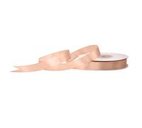 12 mm Ruban Satin 25 m rouleau / couleur sable ref 835 //unilatéral Ruban Ruban décoratif Ruban décoratif Ruban cadeau décoration pour mariage baptême