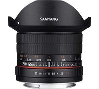 12 mm Samyang Objectif à mis'au poing manuelle Fisheye F2.8 pour Fuji X