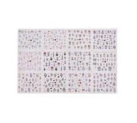 12 Modèles 1 Feuille Ongle Eau Décalcomanie Capteur De Rêves Manucure Nail Art Transfert Autocollant Décoration