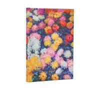 12-Monatskalender 2027 Monets Chrysanthemen Maxi Verso