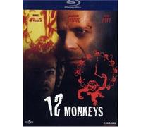 12 Monkeys (Blu-ray) Bruce Willis Brad Pitt Madeleine Stowe Christopher Plummer