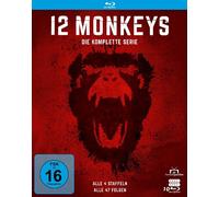 12 Monkeys - 12 Monkeys - die Komplette Serie (Alle 4 Staffeln)