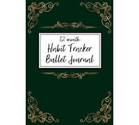 12 Month Bullet Journal Habit Tracker with Monthly Themes