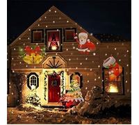 12 motif de Noël projecteur laser jardin LED projecteurs imperméables paysage Projection lumière DJ Stage lumière Xmas lumière