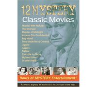 12 Mystery Classic Movies Boxed Set ~ 12 Movies Digitally Re-Mastered on Three Double-Sided DVDs
