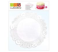 12 Napperons Dentelle Blanc