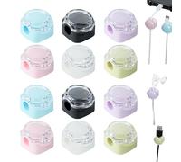 12 Pack Clips de Gestion De Câbles Magnétiques Organisateur Cable Bureau Attache Cable Charging Cable Magnetic Cable Organizer Storage Holder Attache Cable Adhesif Table Nuit, Câbles de Chargement