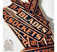 12 Pack Magnetic Tool Box Labels, 2026 Upgrade Toolbox Drawer Tags, 3D Magnetic Tool Box Organizer Labels, Reusable Toolbox Organization Stickers, Workshop Storage Accessories (Orange)