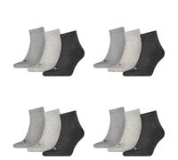 12 Paire Puma Unisexe Quart Chaussettes Baskets Gr. 35 - 49 Femme Homme